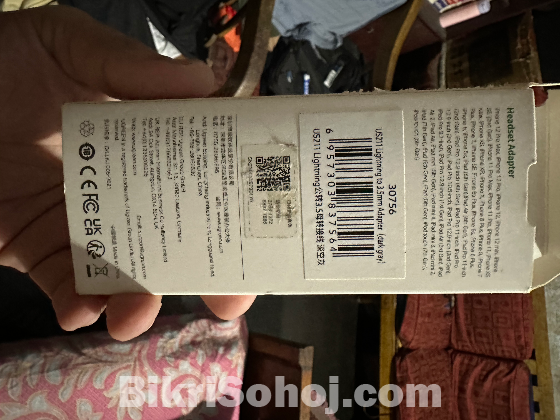 Ugreen Apple MFI Certified Dongle Lighting to 3.5MM